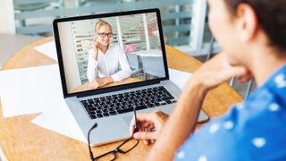 Skype video conferencing