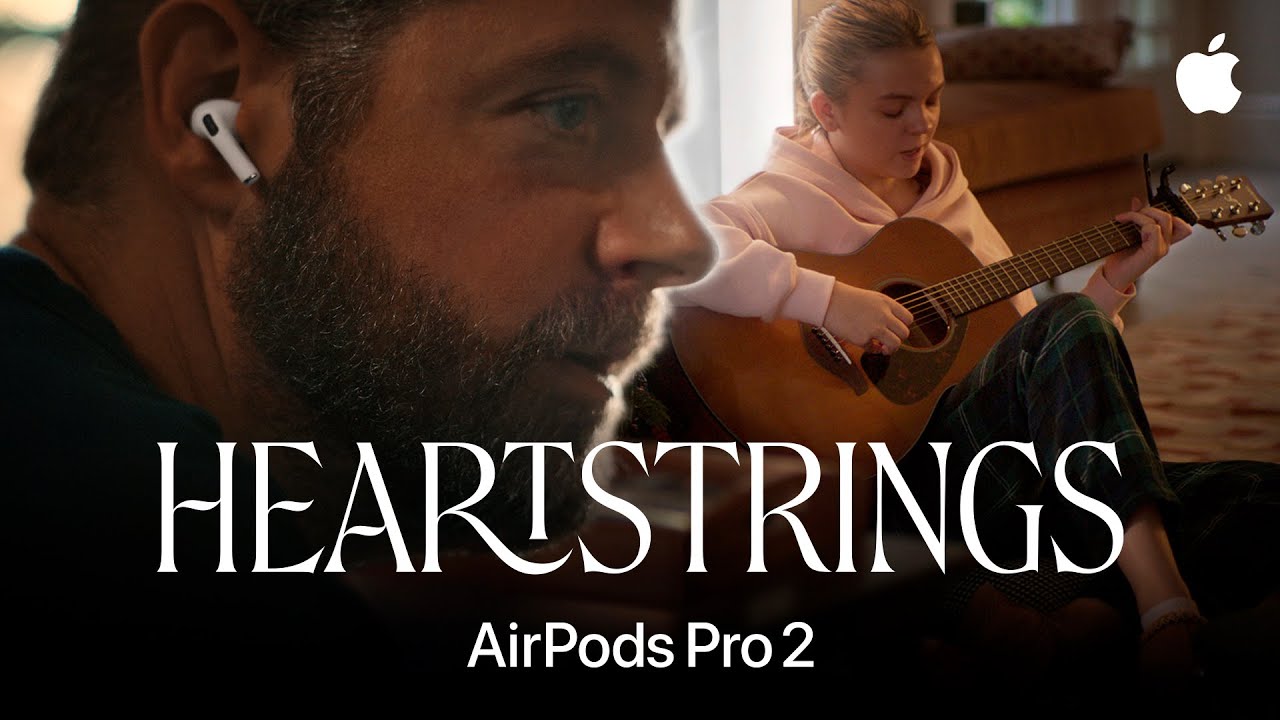 Heartstrings | Apple Holiday | Hearing Aid feature on AirPods Pro 2 - YouTube