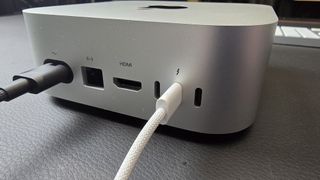 Mac mini M4 in studio