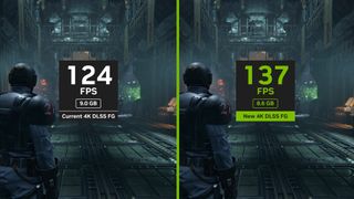 Image of Nvidia's DLSS 4 Frame Generation