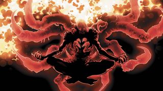 A screenshot of the demonic entity known as The Void in Marvel Comics