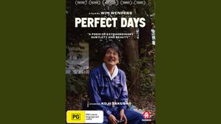 Perfect Days Blu-Ray on a greenish background