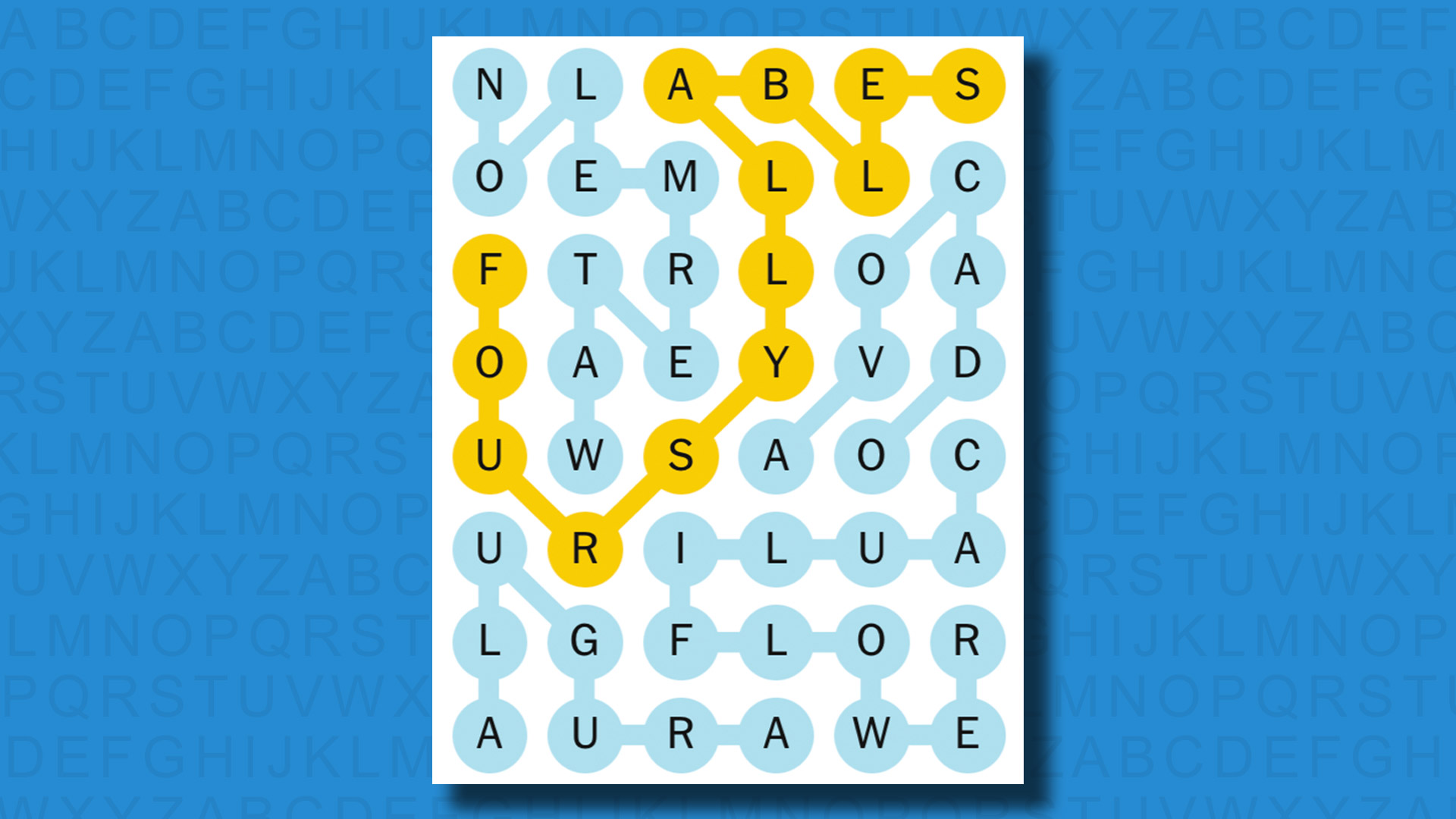 NYT Strands answers for game 402 on a blue background