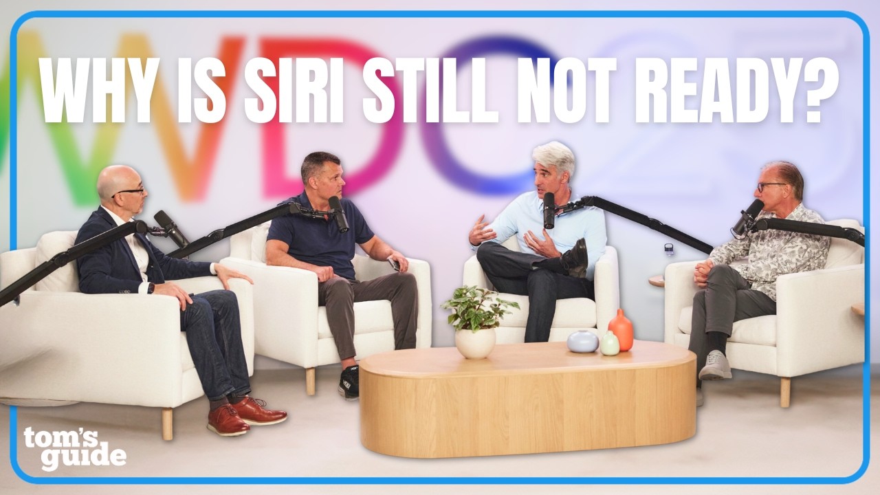 WWDC INTERVIEW: Craig & Joz on Why Siri's Not Ready, AI Vision and iPadOS Shocker! - YouTube
