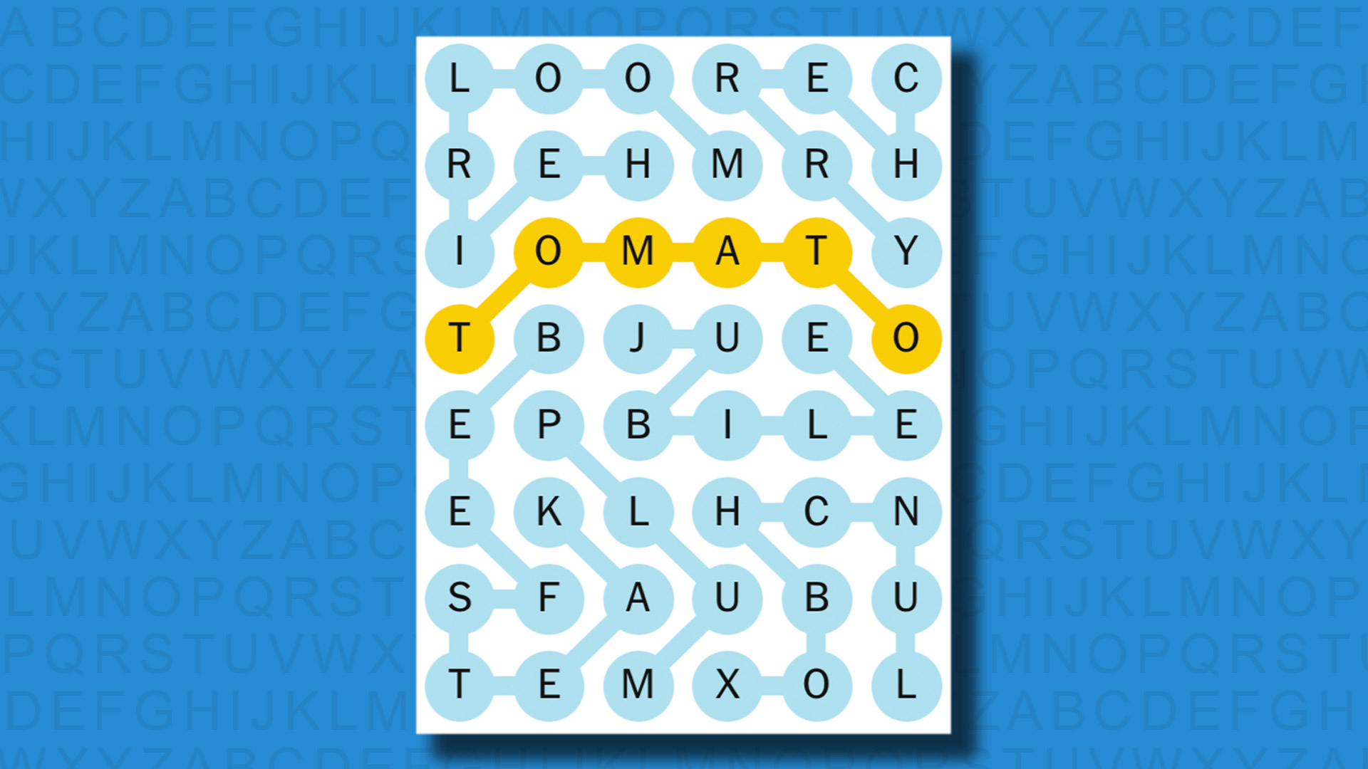NYT Strands answers for game 456 on a blue background