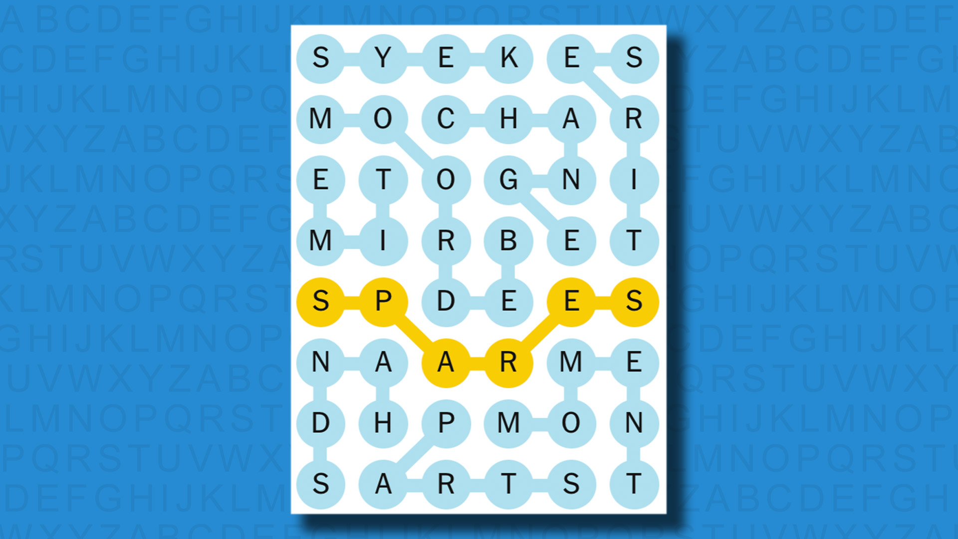 NYT Strands answers for game 492 on a blue background