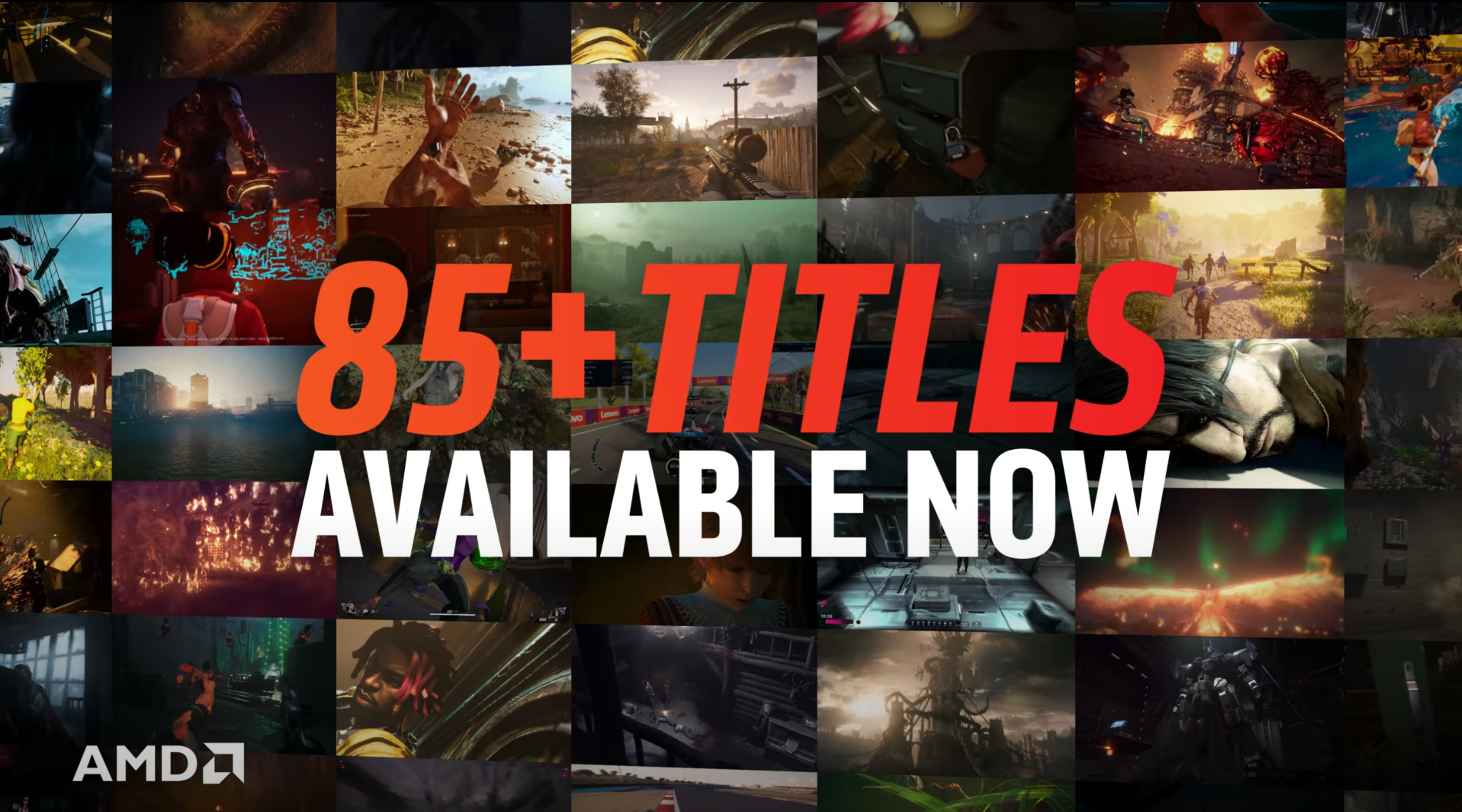 Screenshot of AMD YouTube video