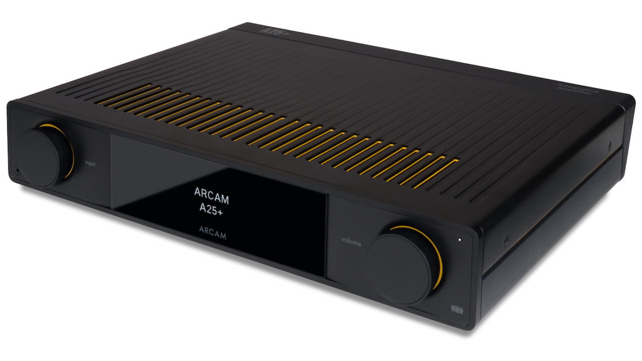 Promotional image of the Arcam A25+ amplifier