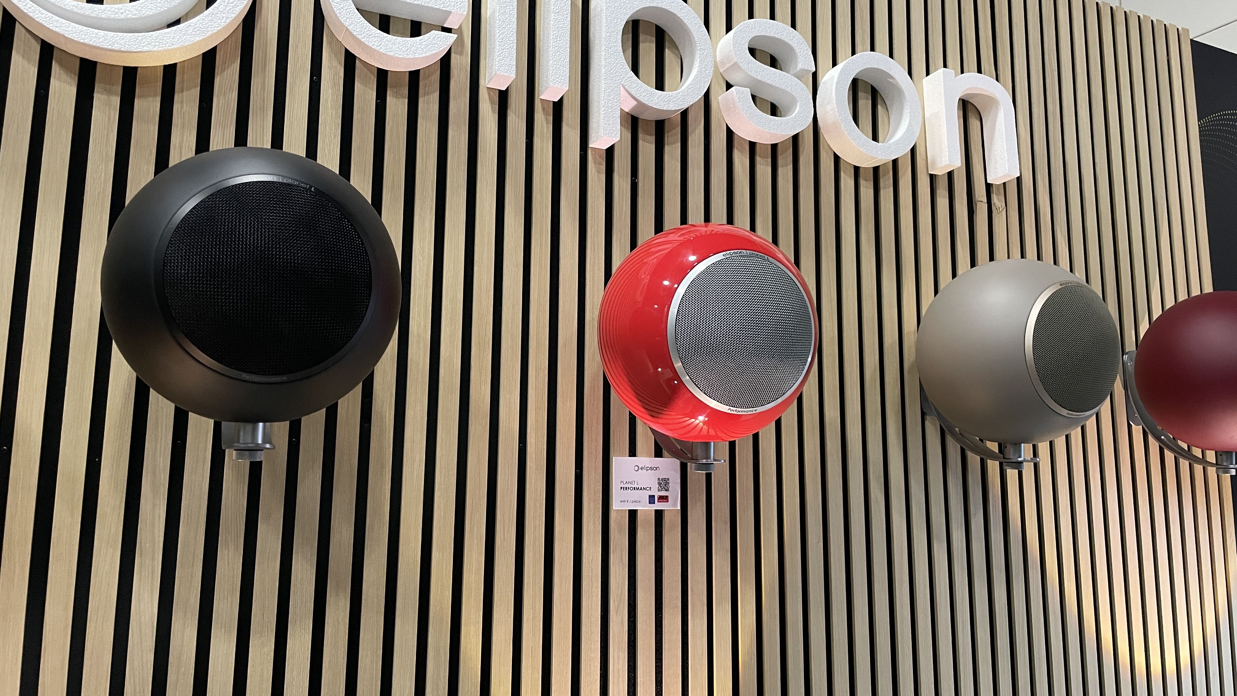 Snapshot of the Paris Audio show, showing new hi-fi equipment at the Palais des Congres, Paris, from October 25 - 27