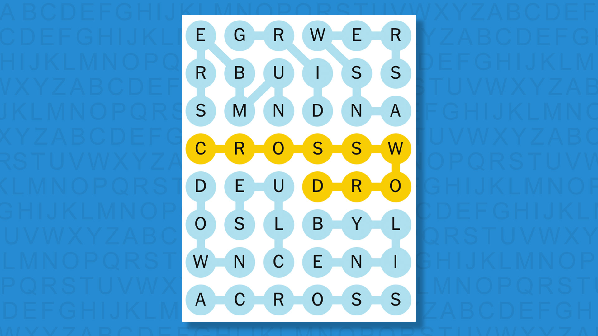 NYT Strands answers for game 619 on a blue background