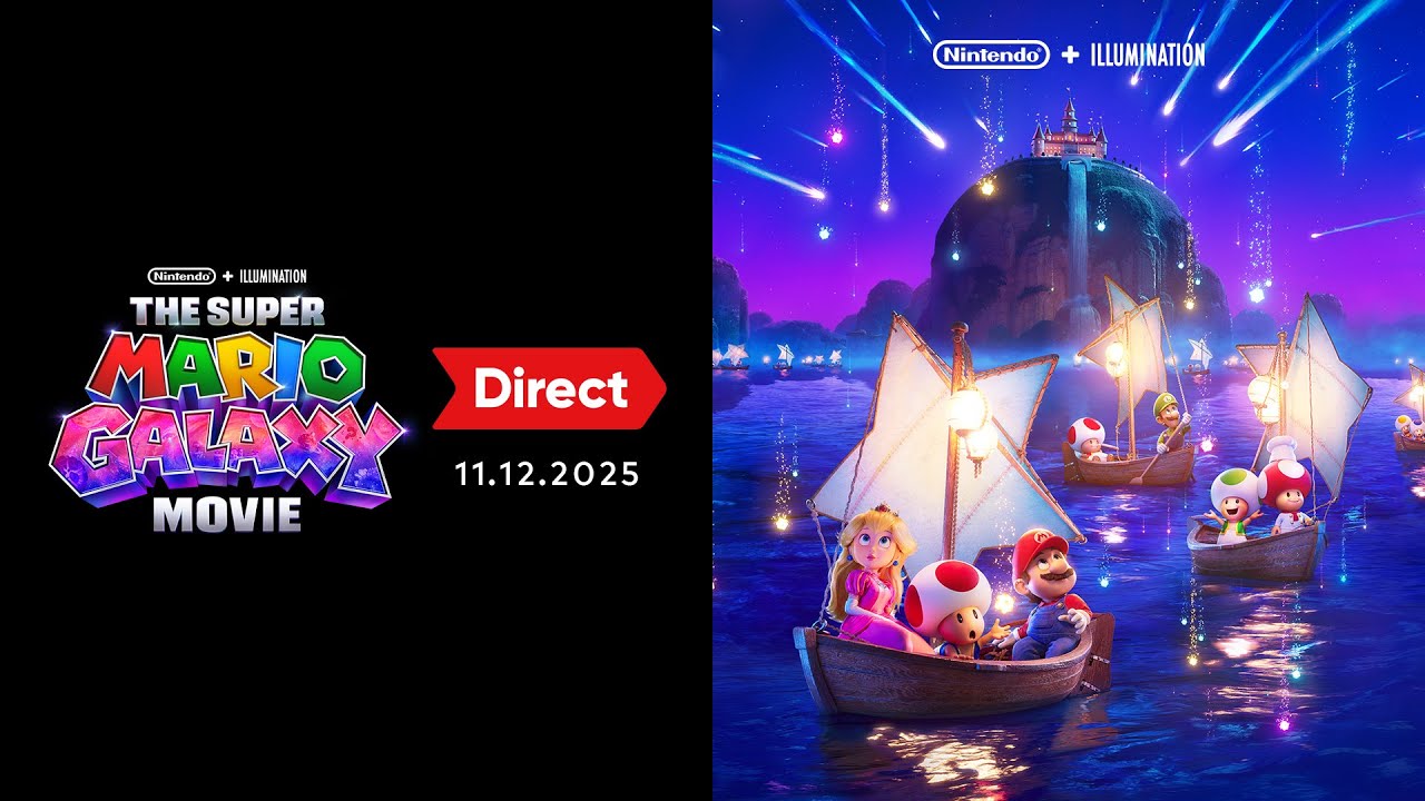 The Super Mario Galaxy Movie Direct 11.12.2025 - YouTube