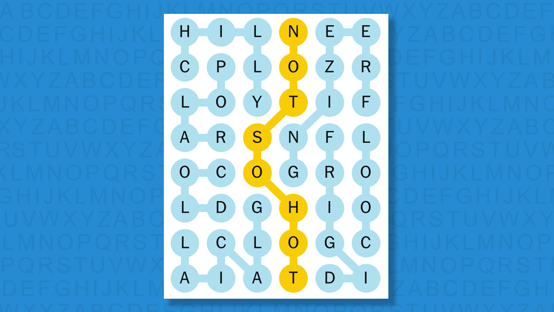 NYT Strands answers for game 660 on a blue background