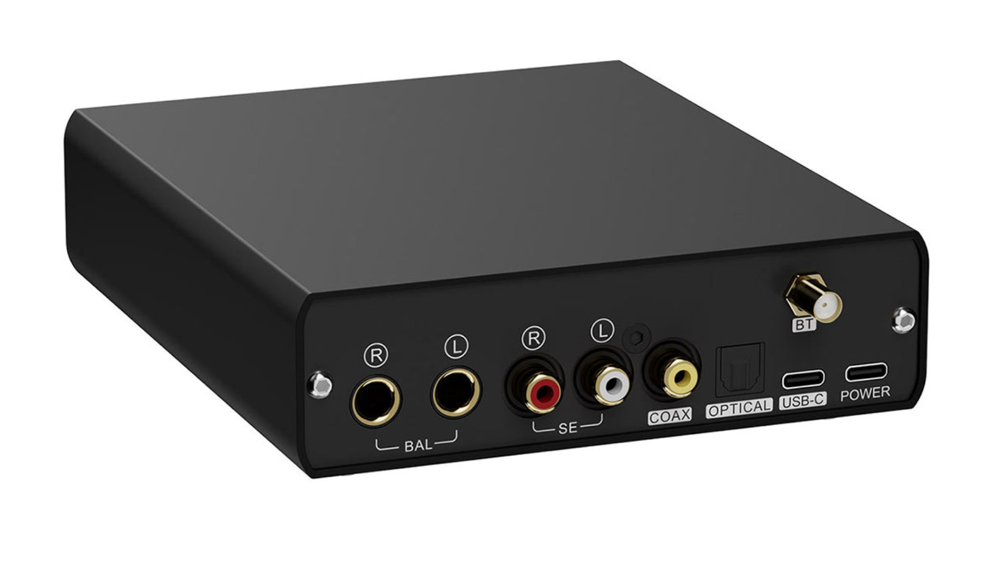 Topping E50 II DAC rear view