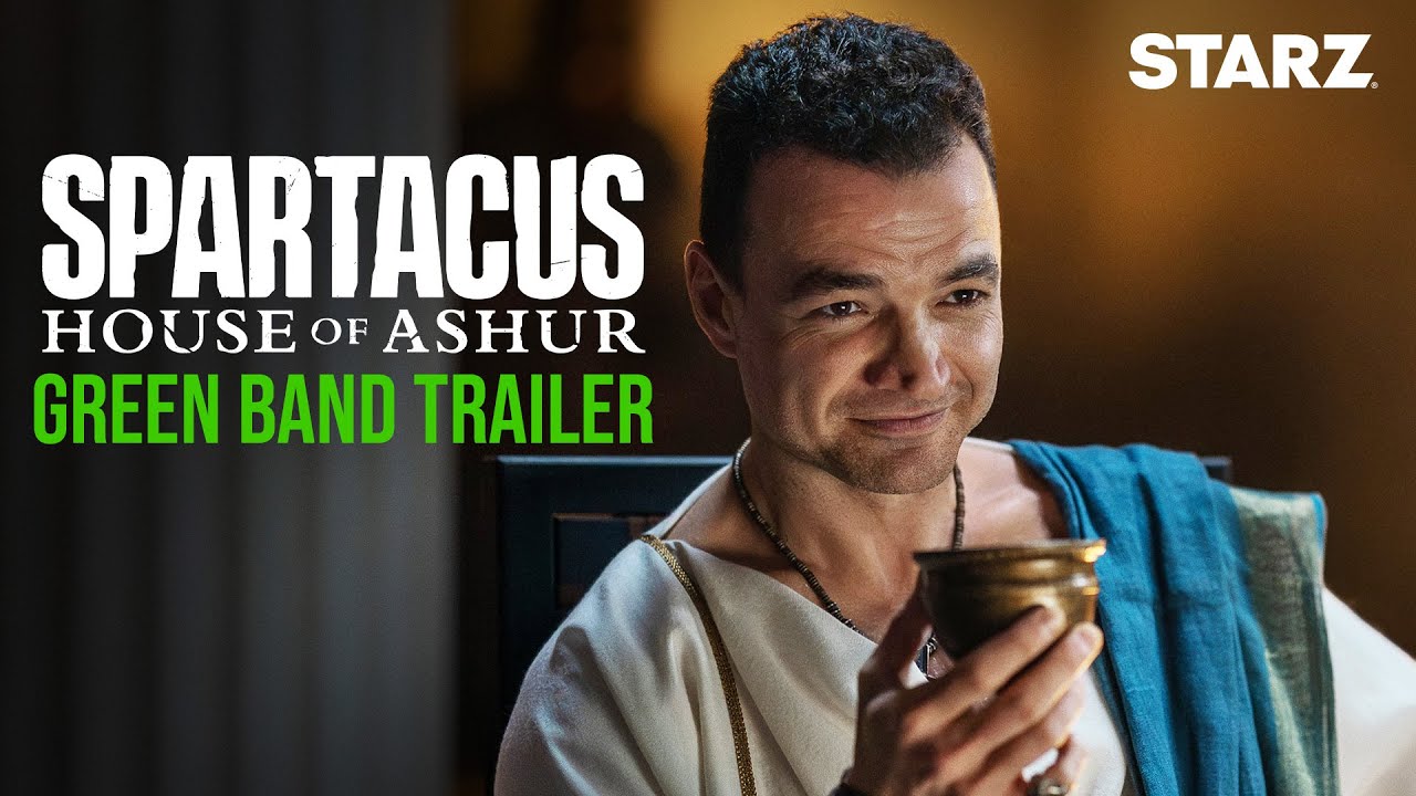 Spartacus: House of Ashur | Official Green Band Trailer | STARZ - YouTube
