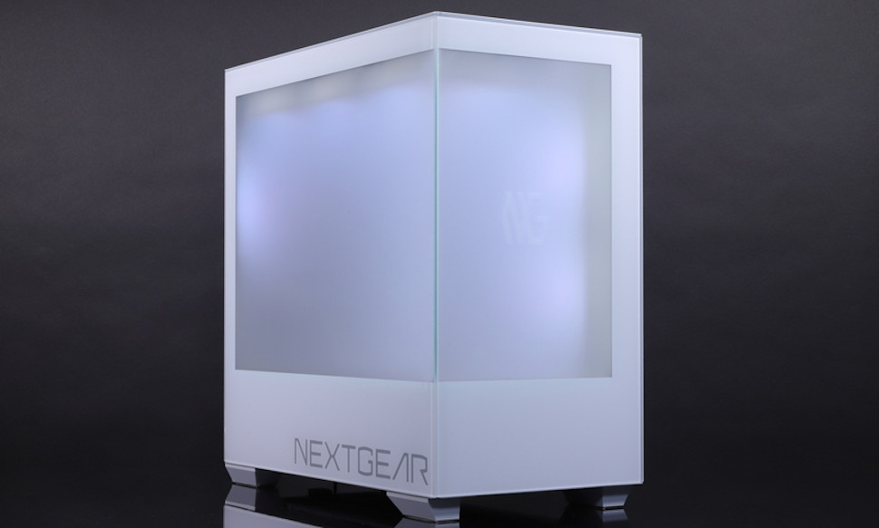 NextGear Clear Shift case shown when opaque