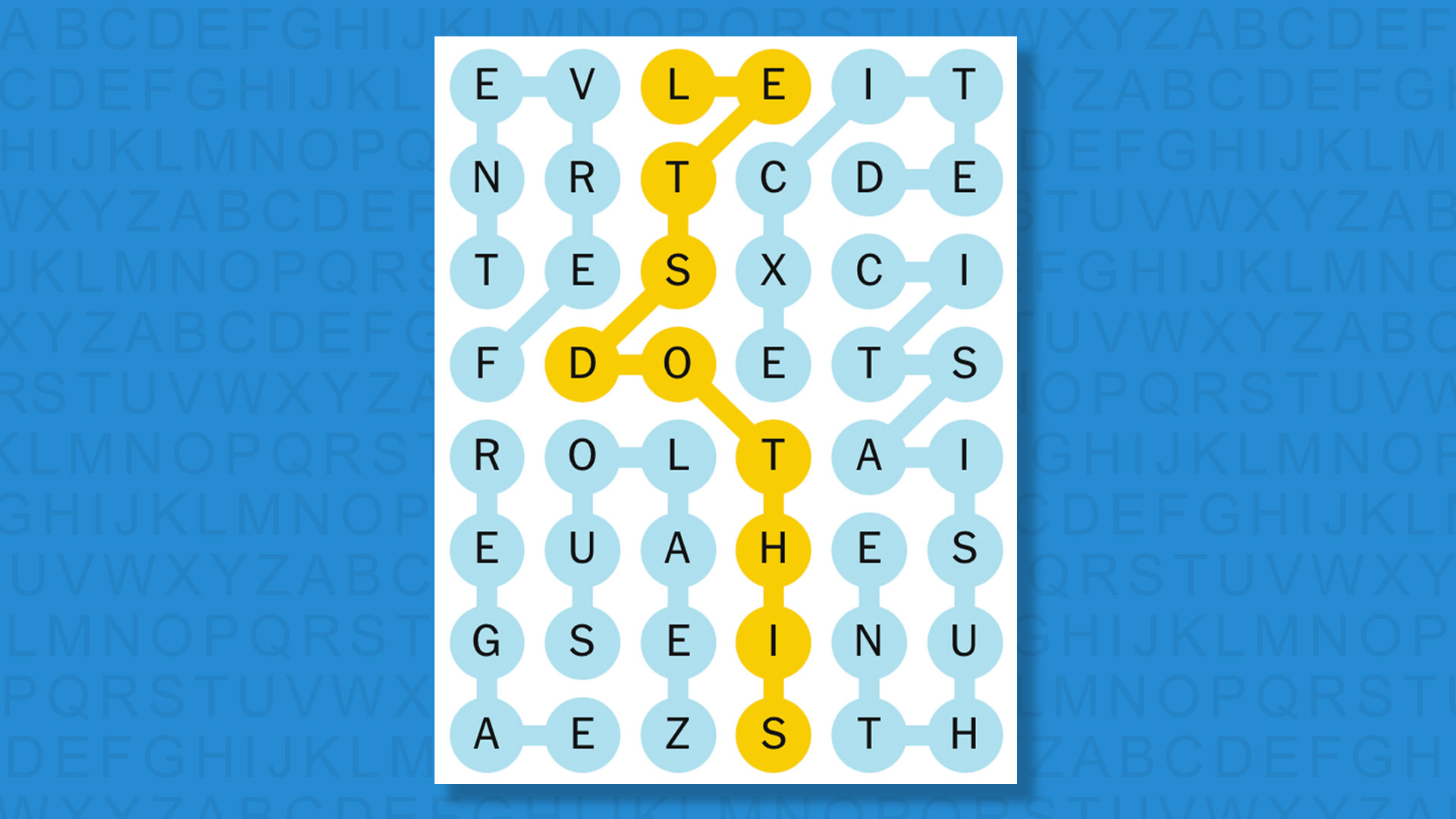 NYT Strands answers for game 682 on a blue background