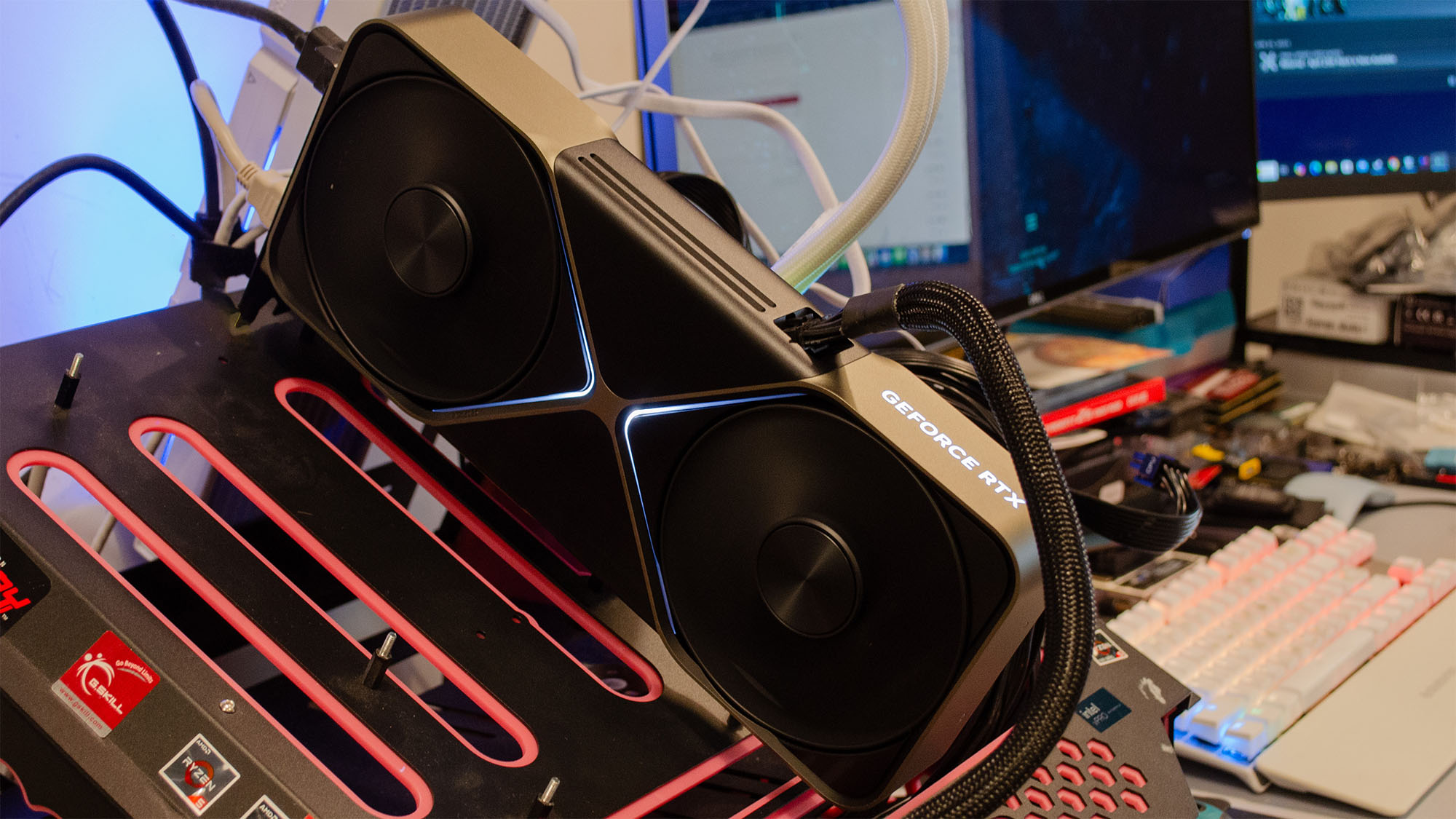 RTX 5080 on our test bench