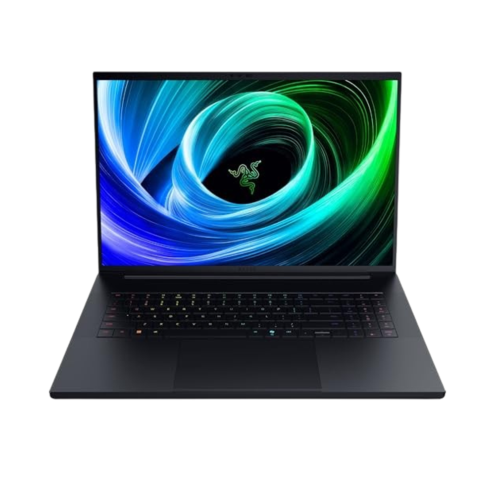 A Razer Blade 16 against a white background