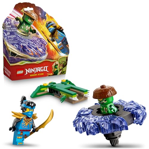 Lego Ninjago Nya Vs. Mutation Monster Spinner Building Toy for Boys &amp;amp; Girls - Ninja Toy Figures &amp;amp; Playset for Kids, Ages 6+ - Includes 2 Minifigures for Pretend Play - Gift Idea for Birthdays - 71849