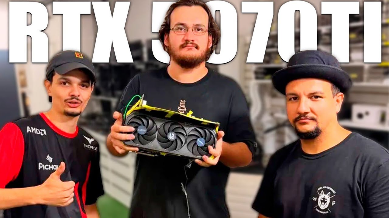 TESTANDO A RTX 5070Ti BURACO EDITION ft. @PauloGomesVGA - YouTube