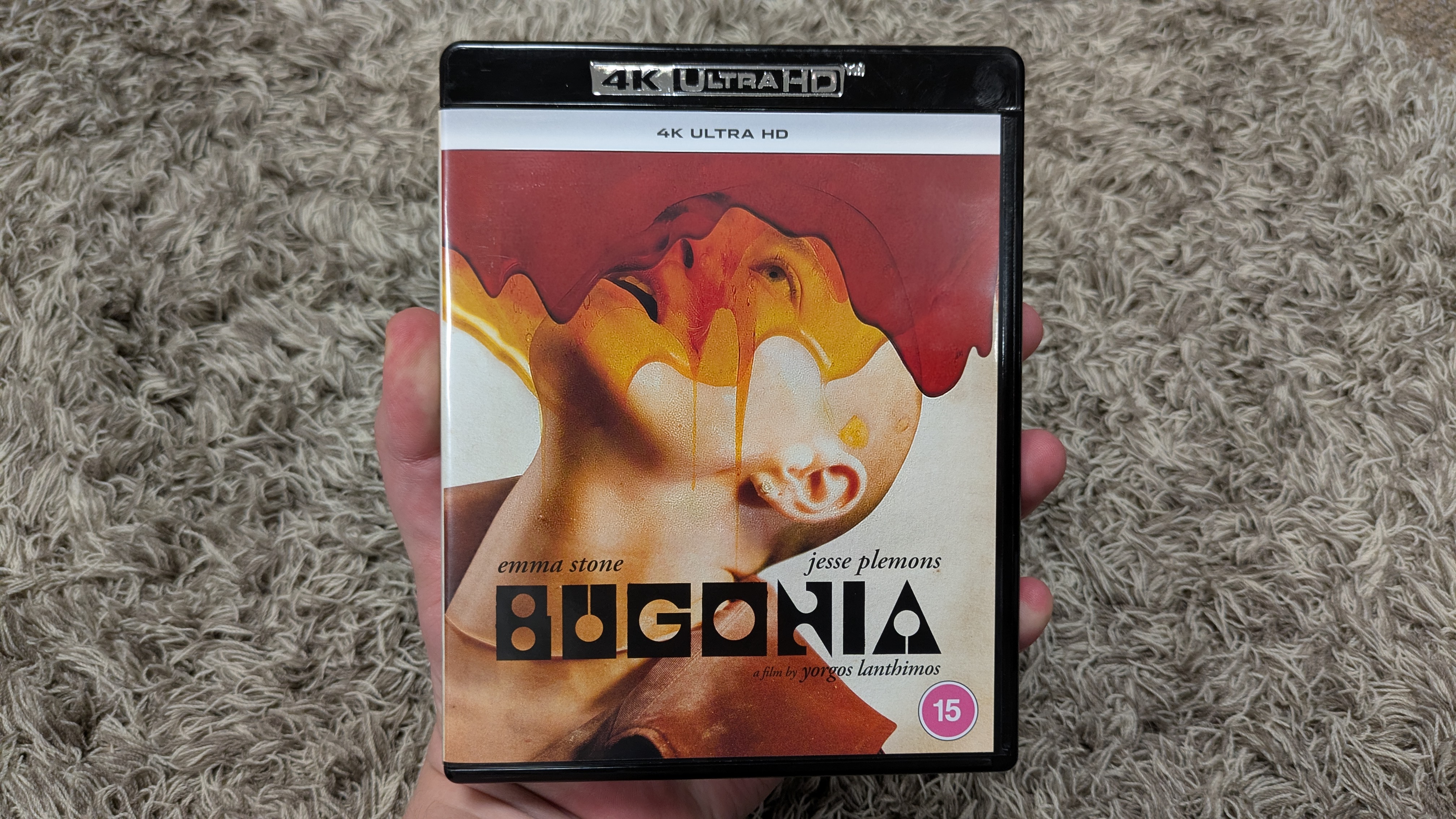 Bugonia 4K Blu-ray case