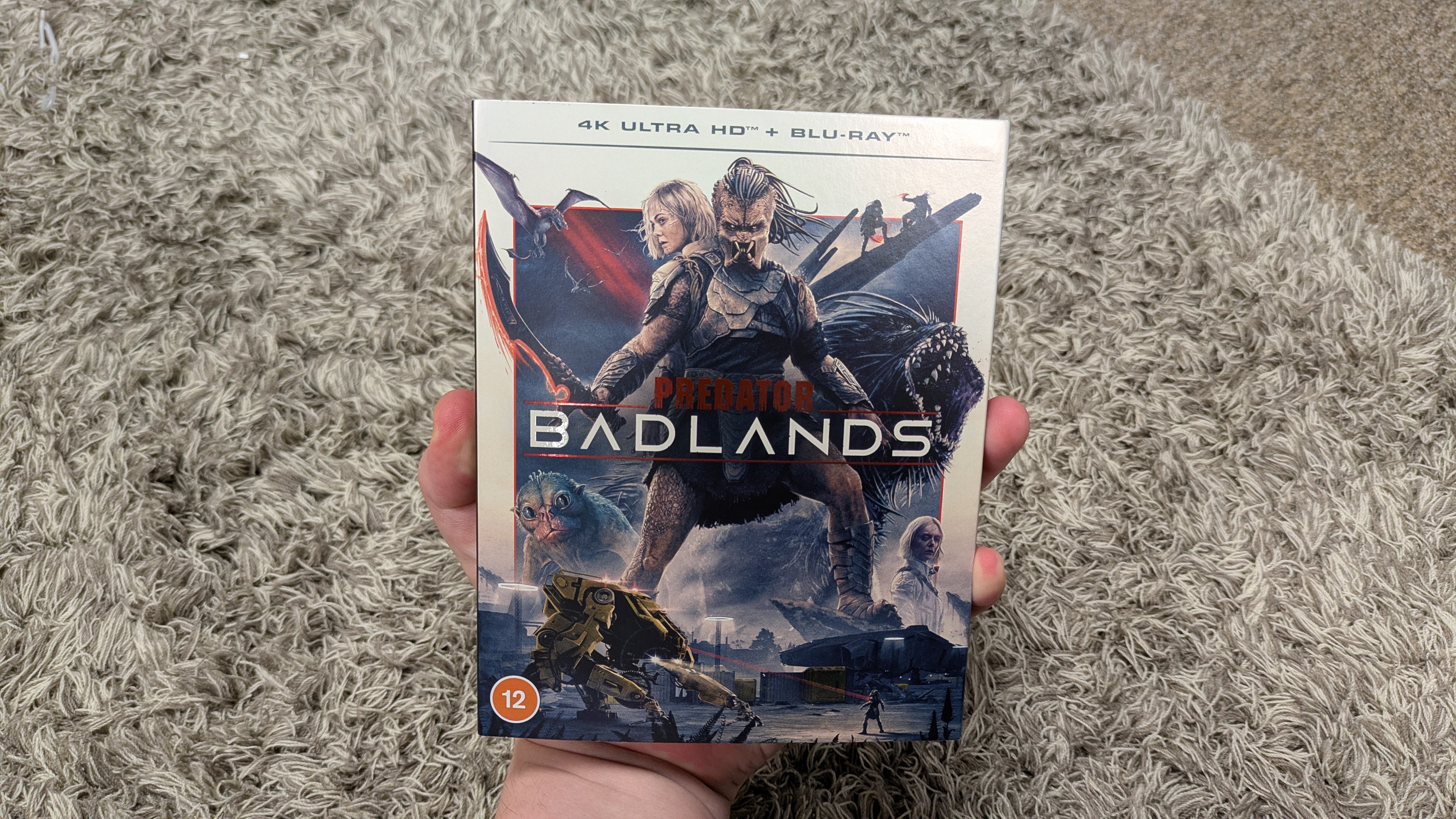 Predator: Badlands 4K Blu-ray case