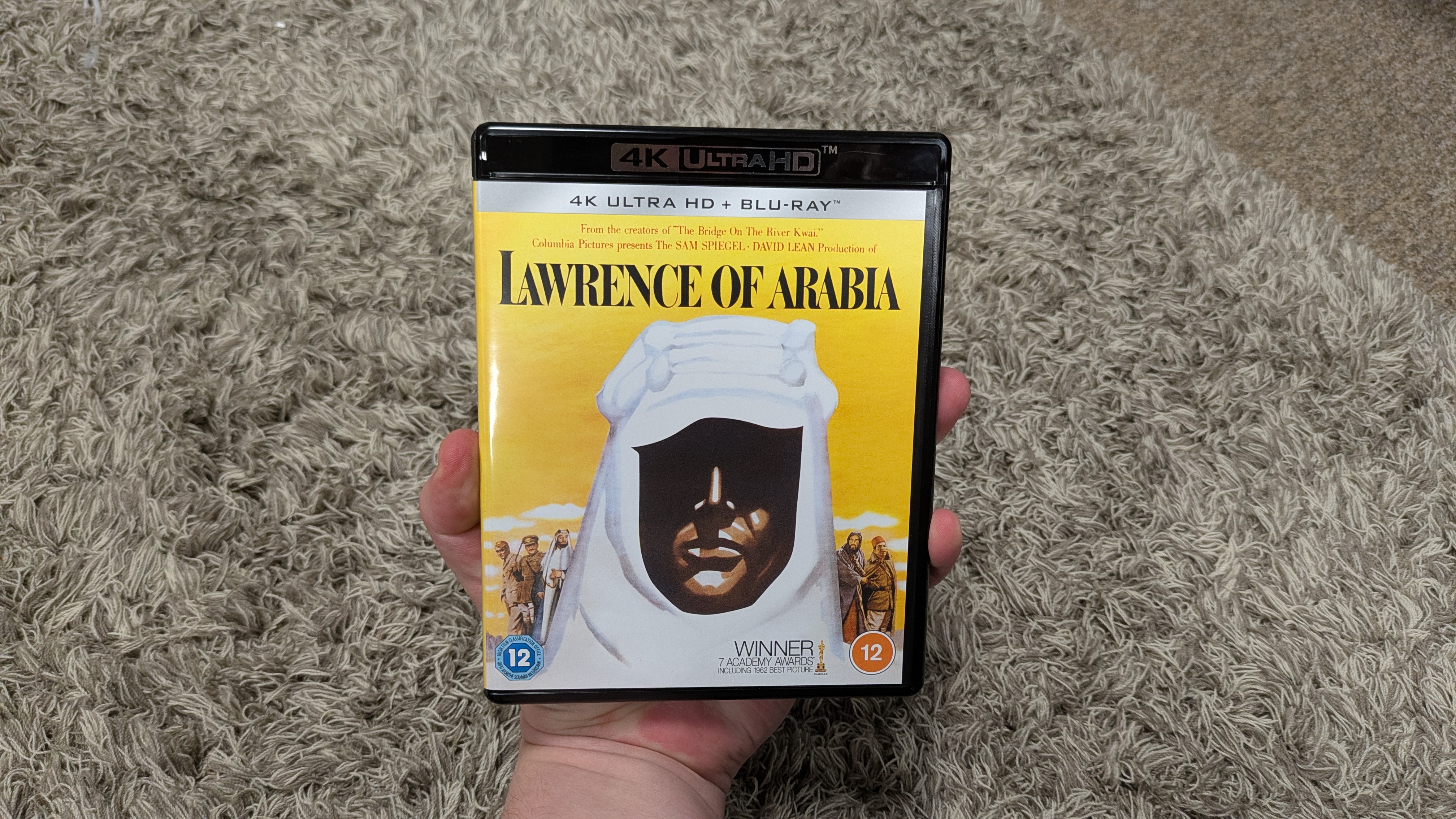Lawrence of Arabia 4K Blu-ray case