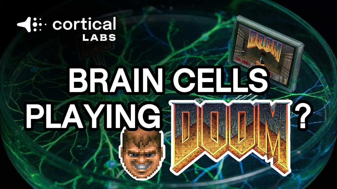 Living Human Brain Cells Play DOOM on a CL1 - YouTube