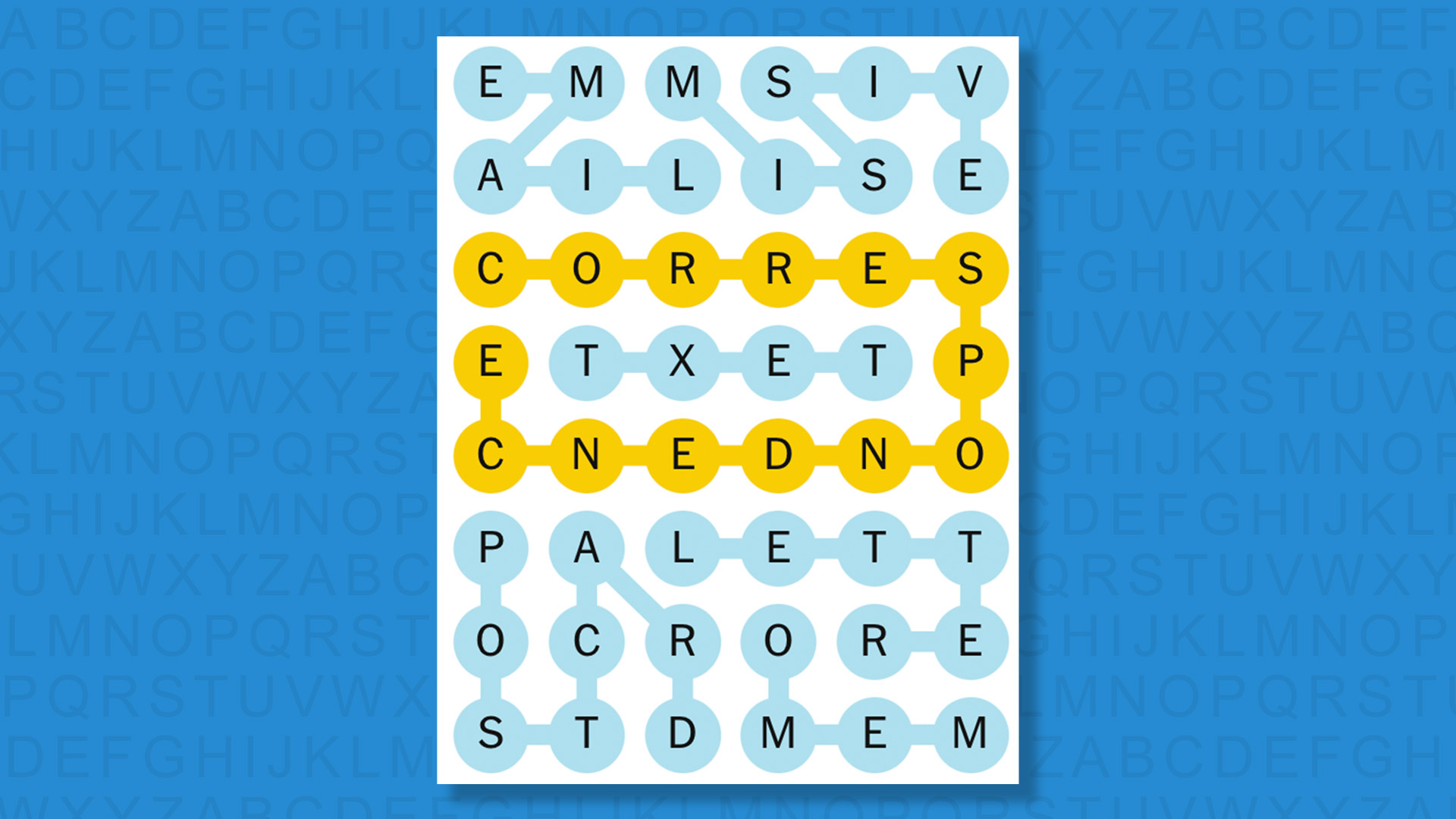 NYT Strands answers for game 755 on a blue background