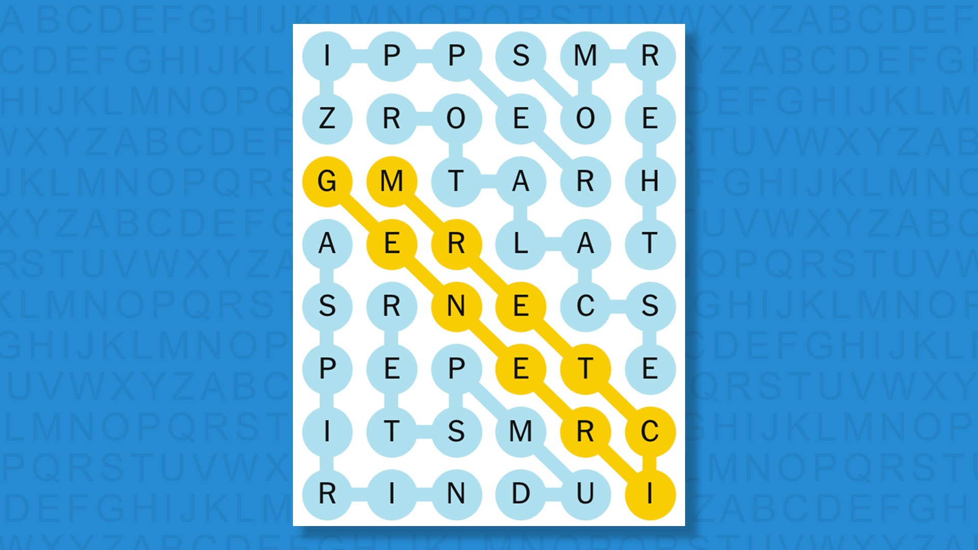 NYT Strands answers for game 749 on a blue background