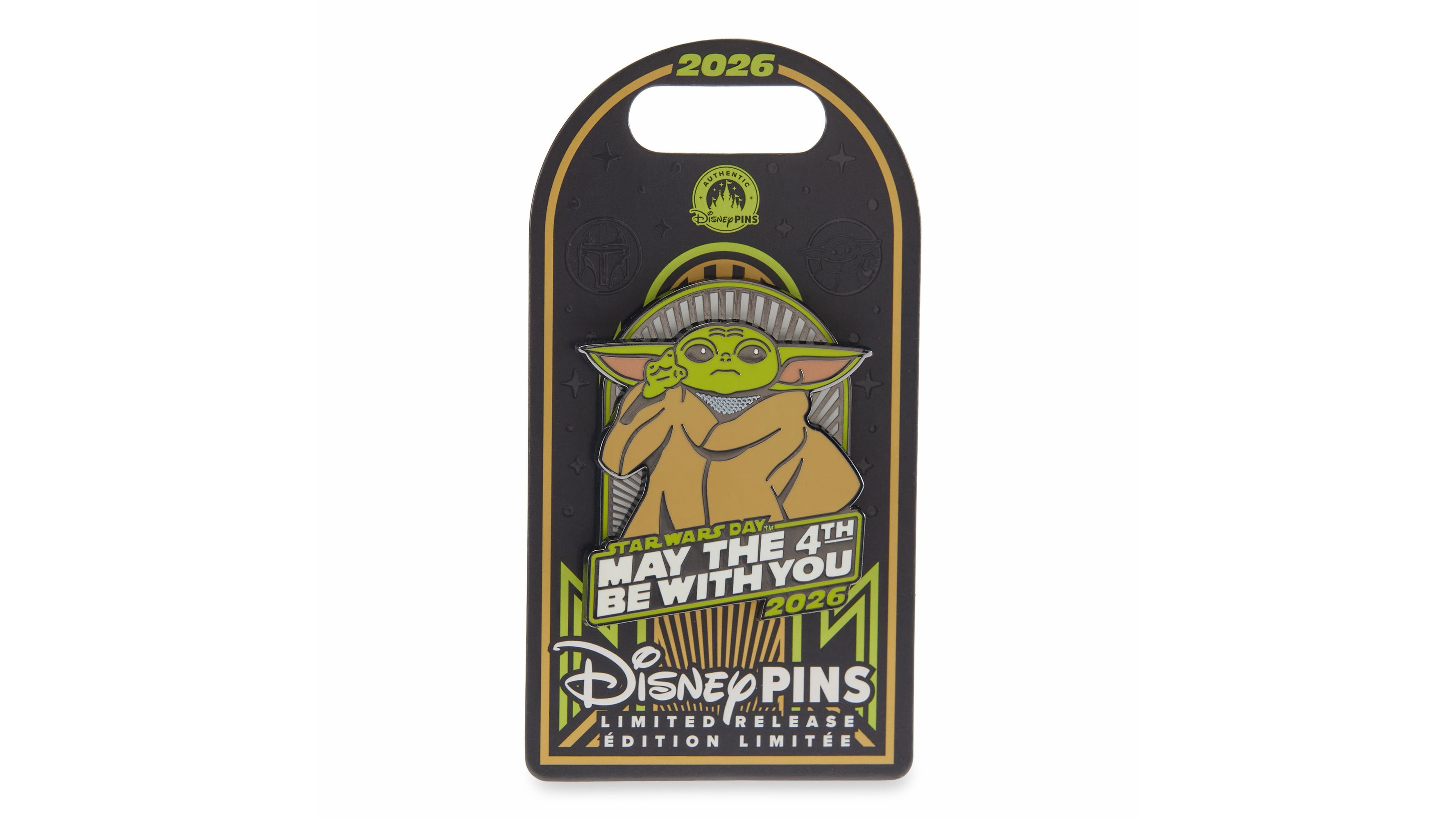 Grogu Pin – Star Wars Day May The 4th Be With You – Star Wars The Mandalorian – Limited Release 2