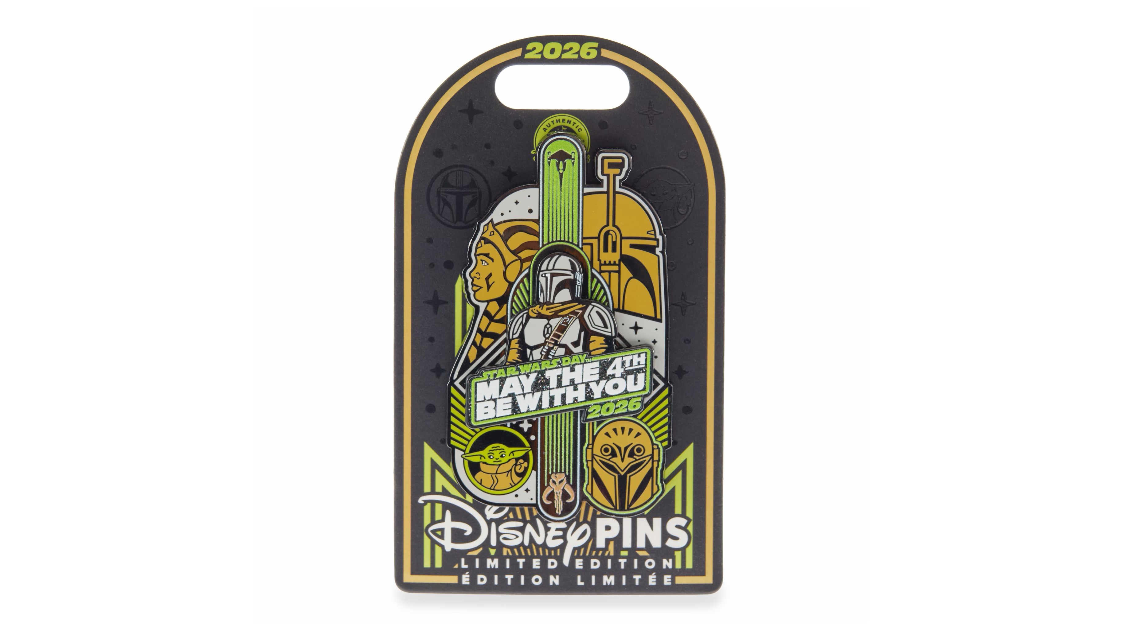 Star Wars Day May The 4th Be With You Mini Jumbo Pin – Star Wars The Mandalorian – Limited Edition 2