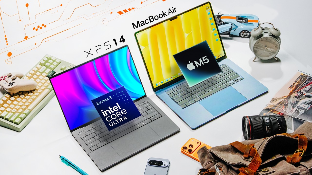 MacBook Air M5 vs Dell XPS 14 - Closer than you Think? - YouTube