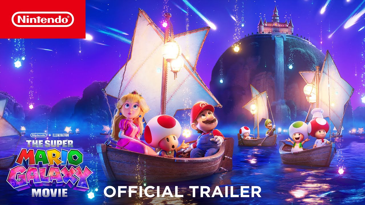 The Super Mario Galaxy Movie – Official Trailer - YouTube