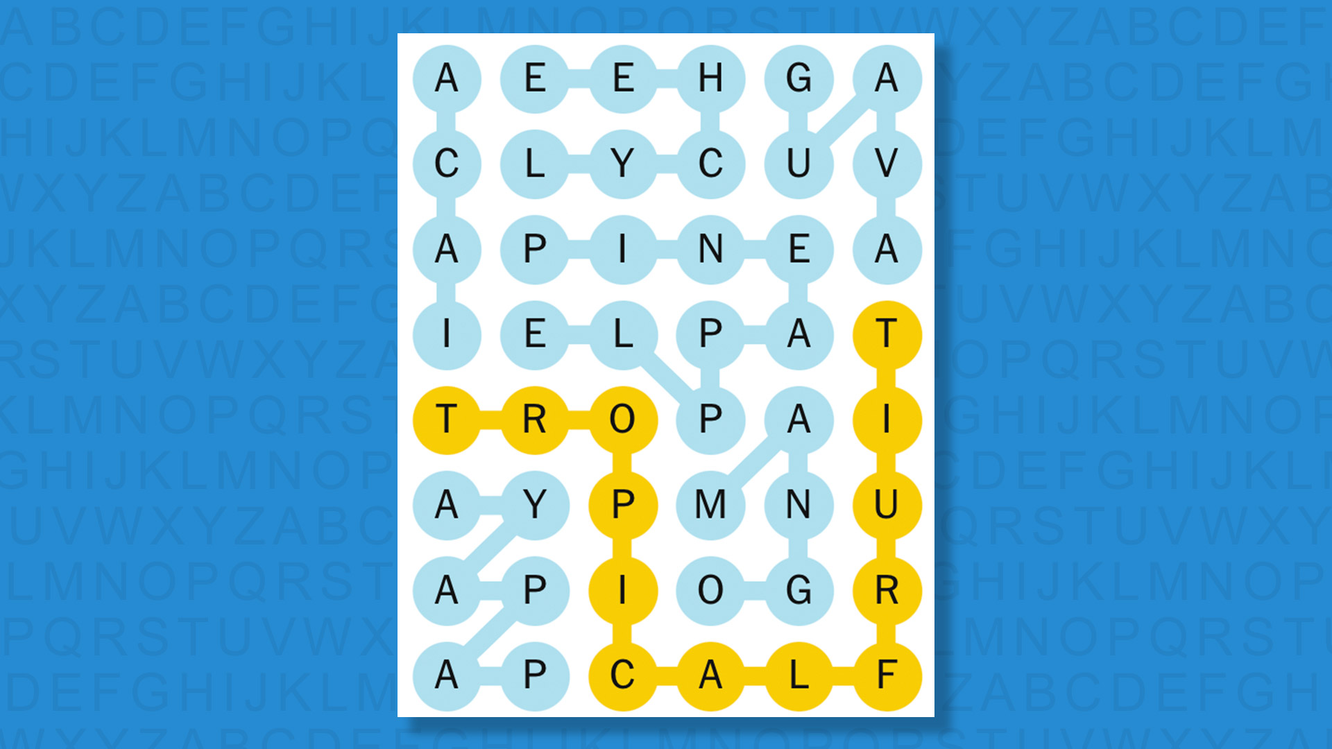 NYT Strands answers for game 761 on a blue background