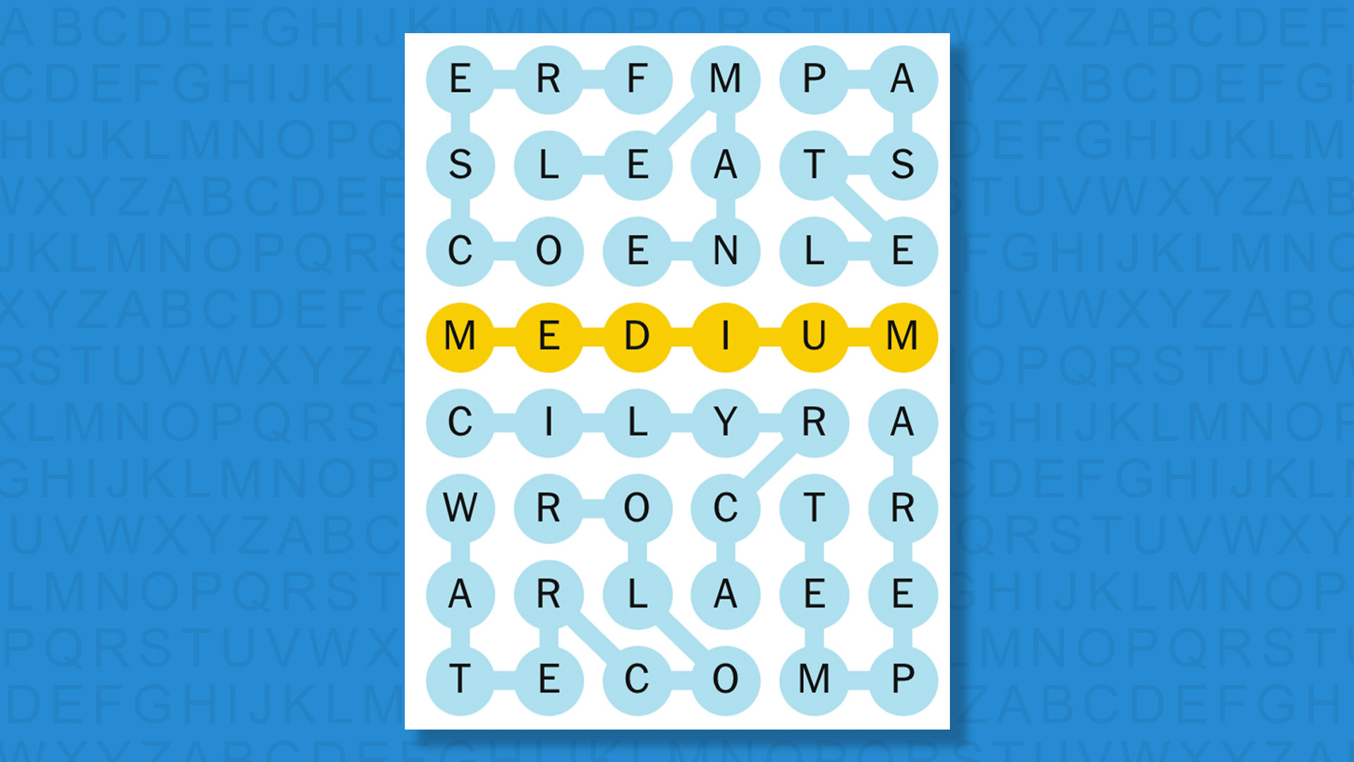 NYT Strands answers for game 767 on a blue background