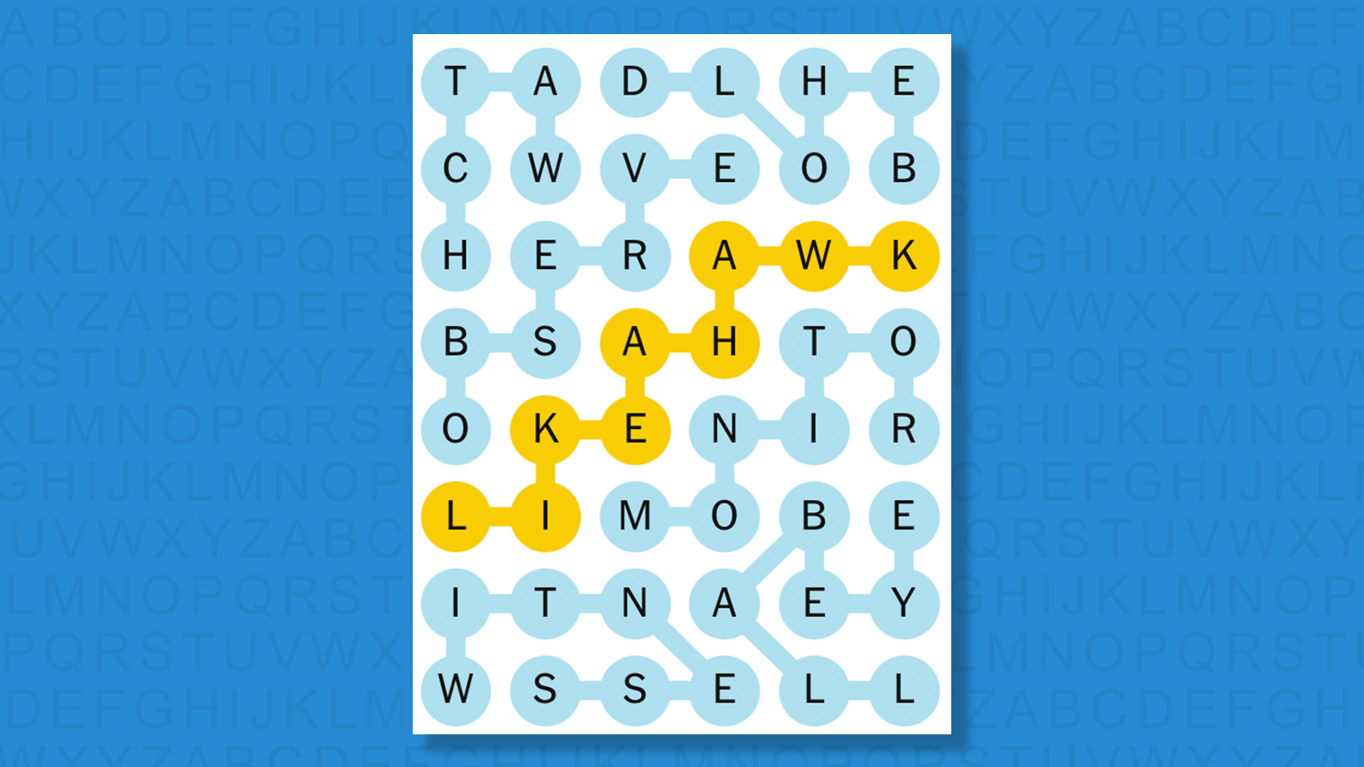 NYT Strands answers for game 786 on a blue background