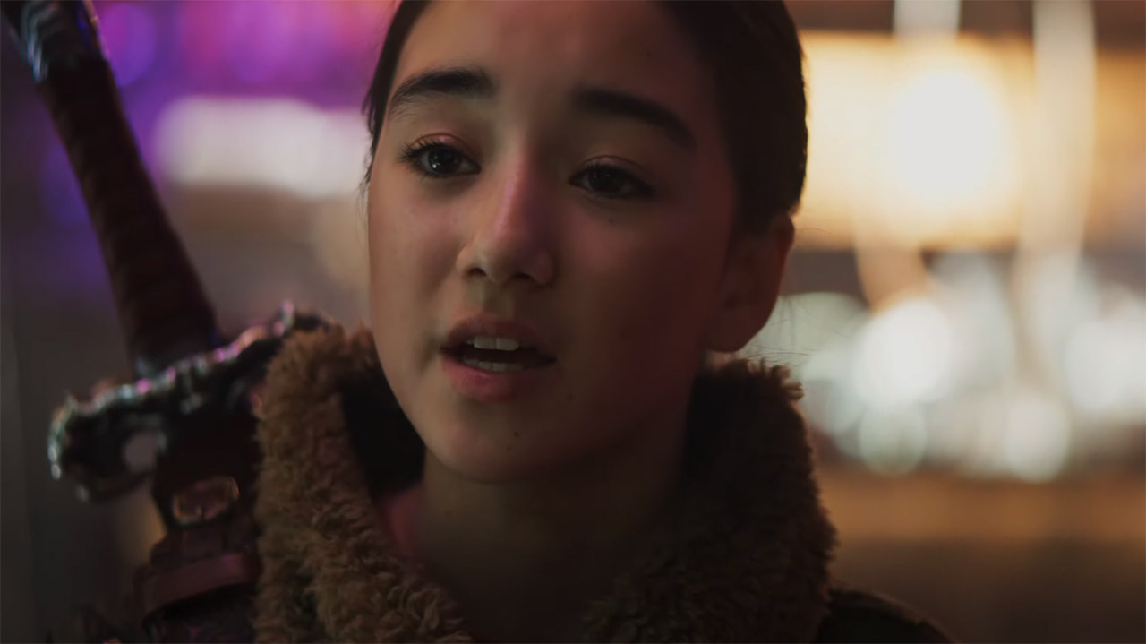 Ruthye speaking to an off-screen Kara Zor-El in Supergirl