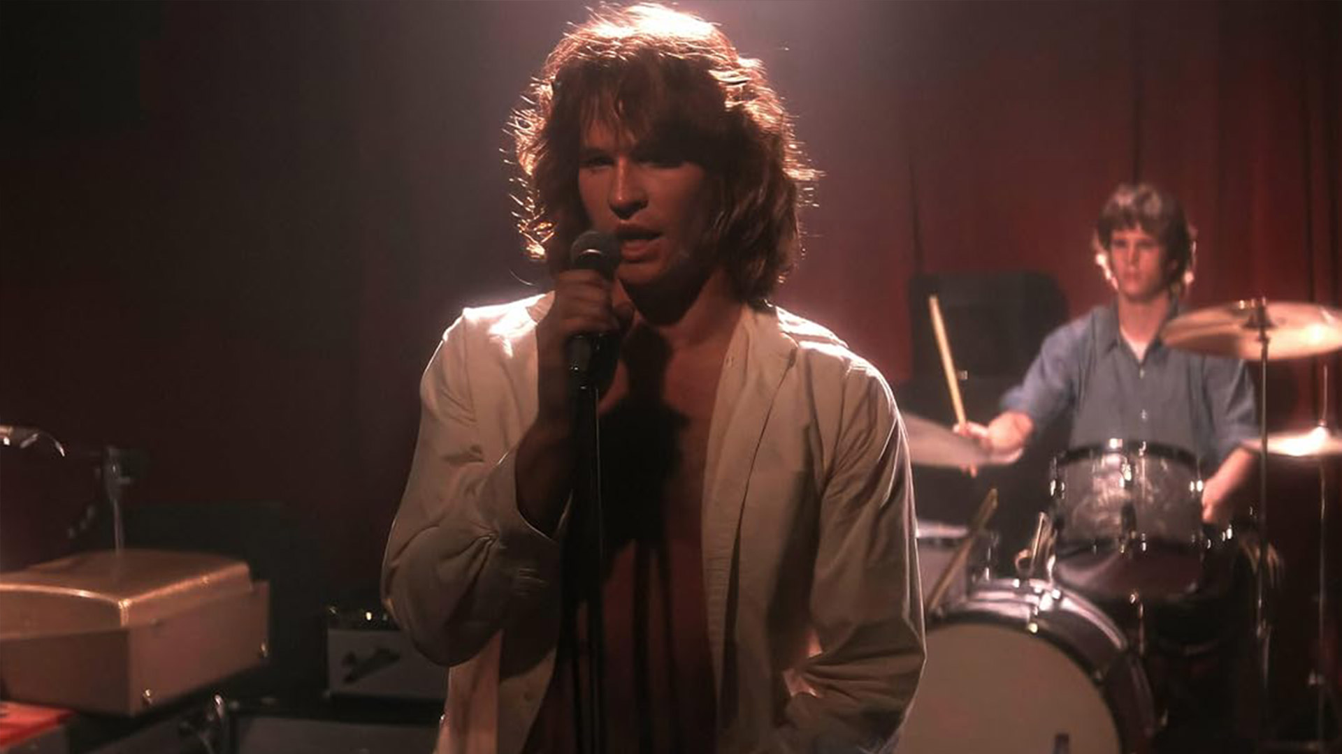 Val Kilmer as Jim Morrison in The Doors