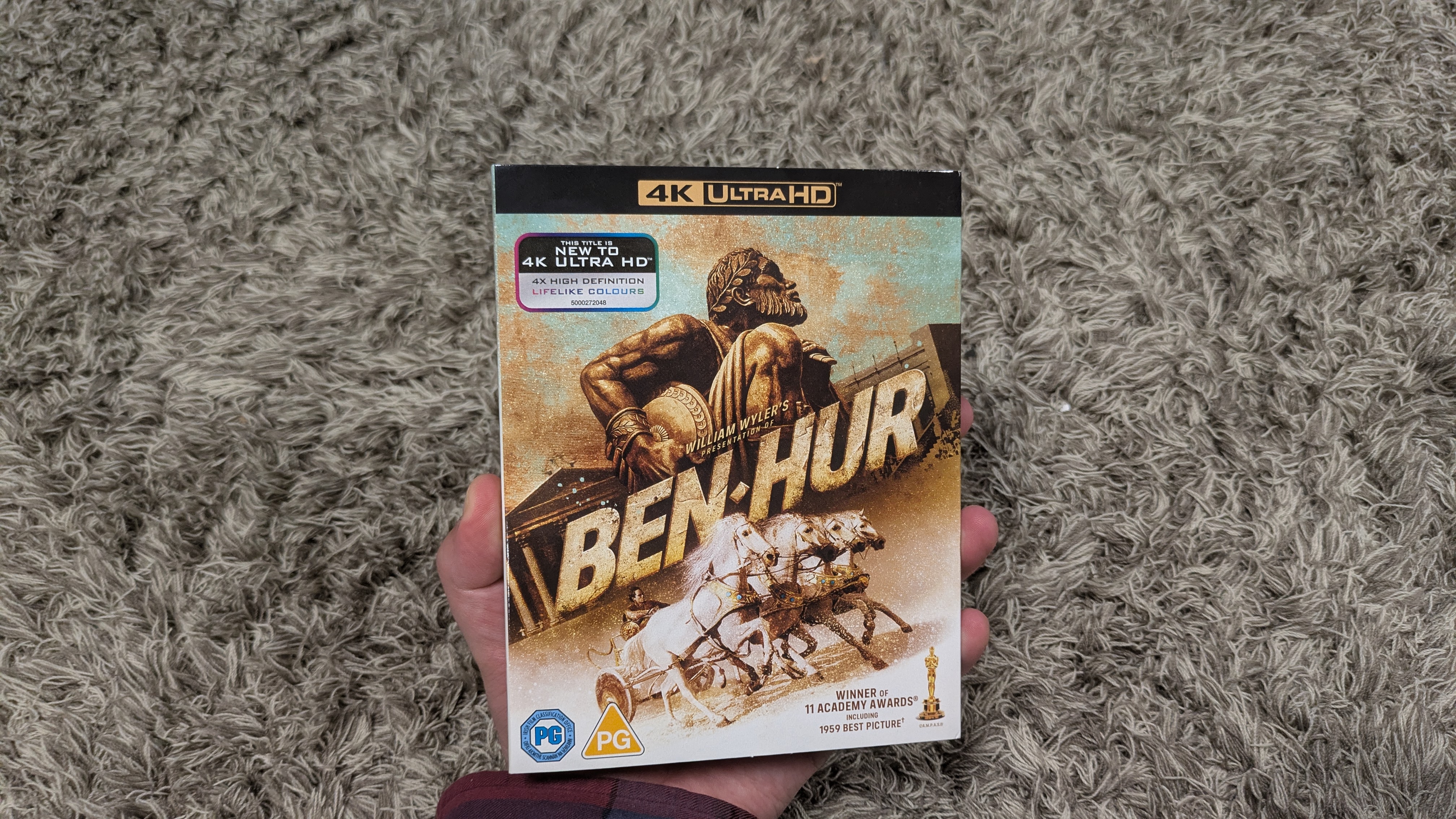 Ben-Hur 4K Blu-ray case 