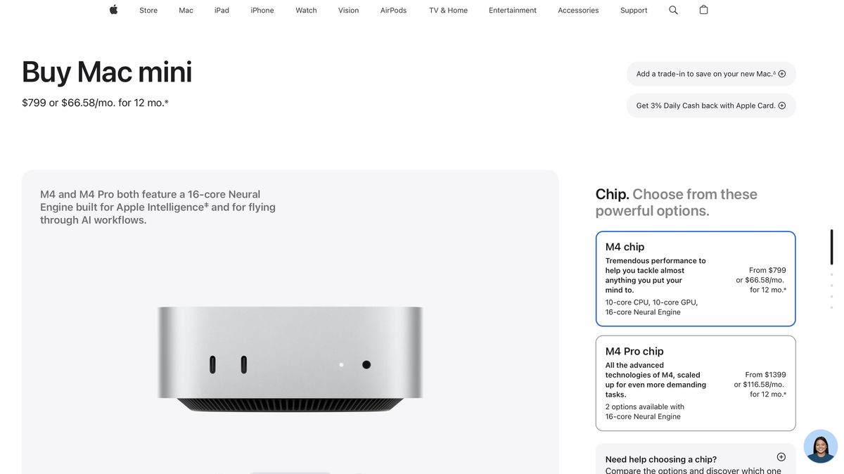 Appleâ s Mac mini now has a higher starting price, as it discontinues ...