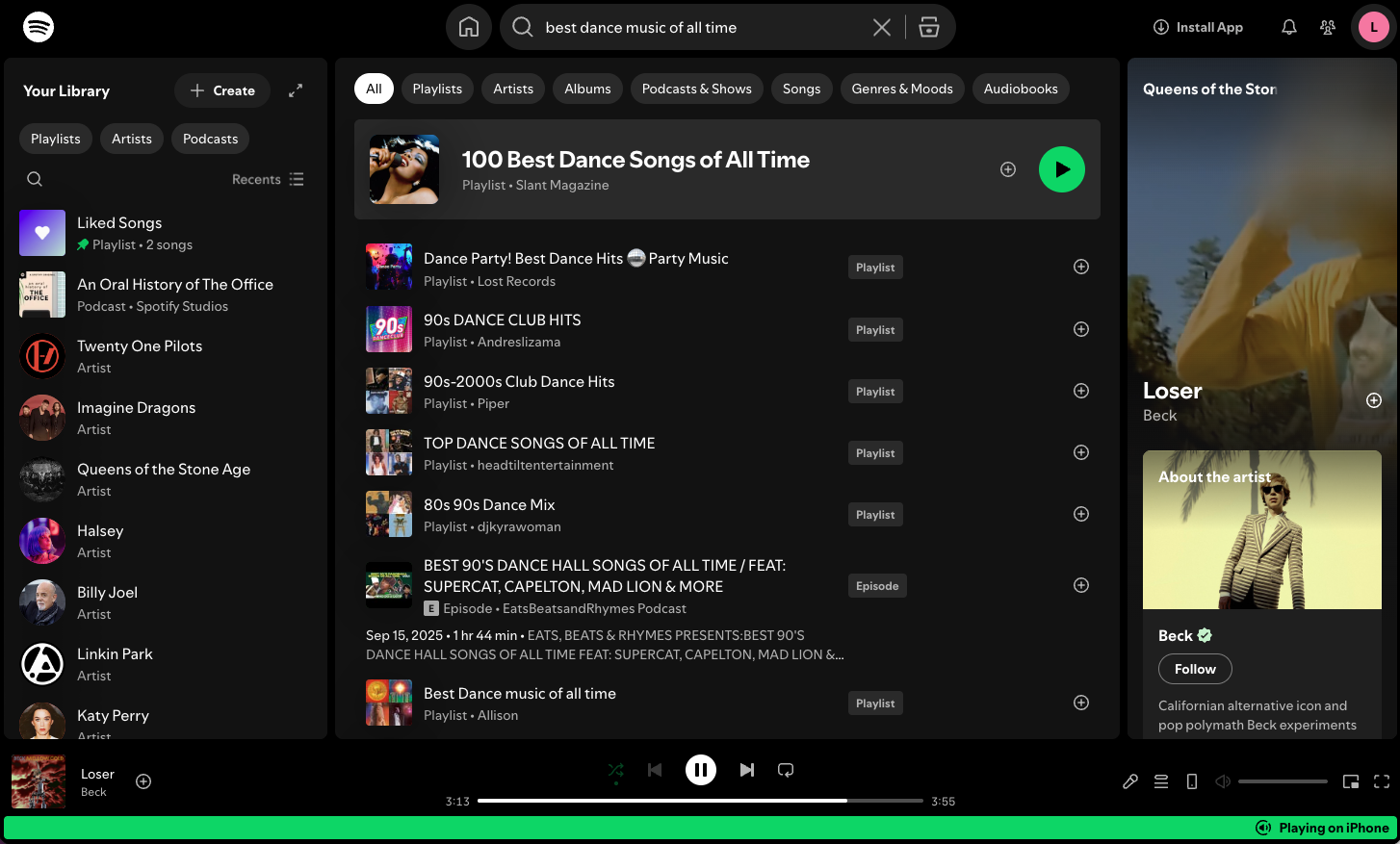 Spotify down