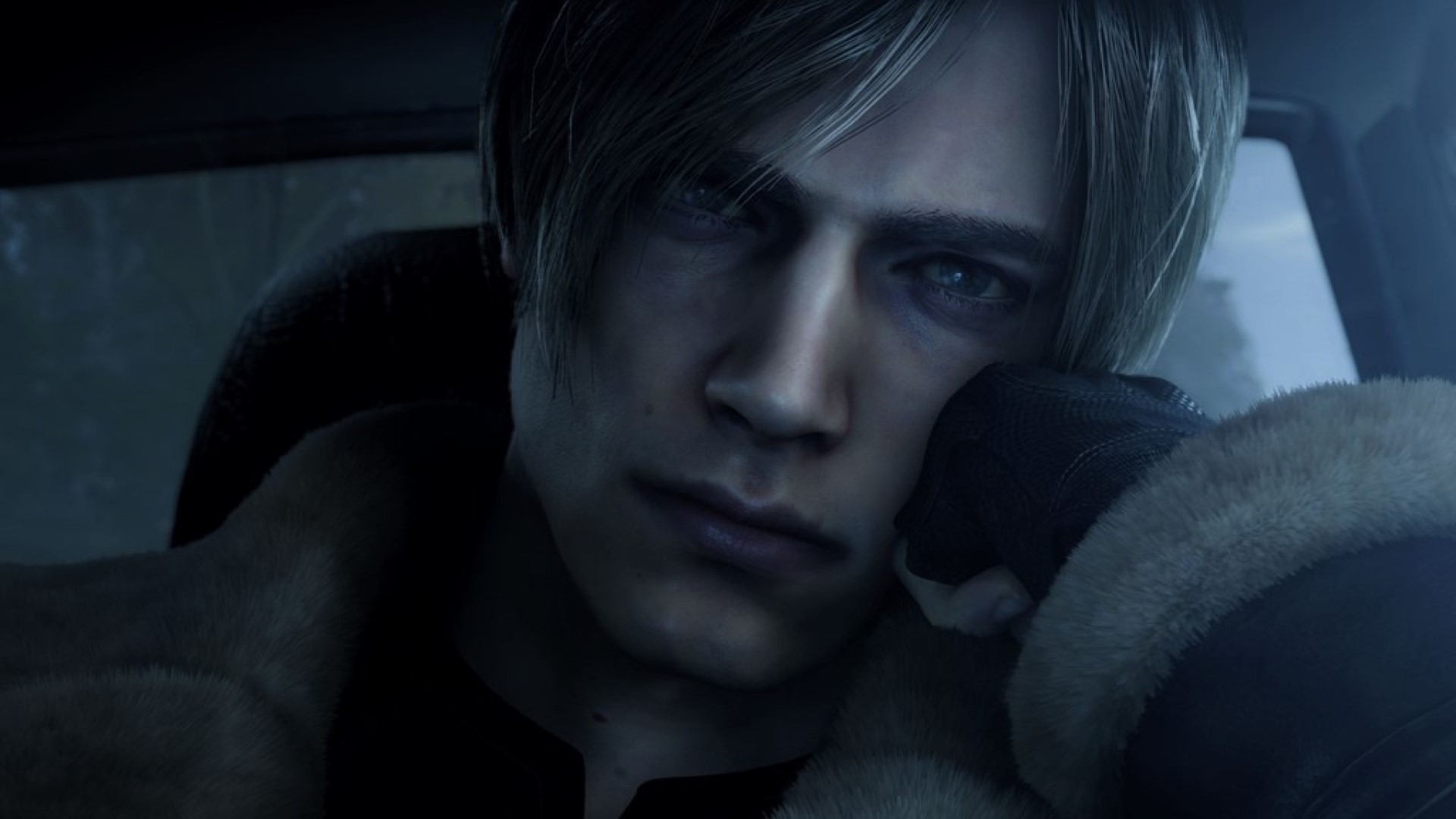 Leon brooding