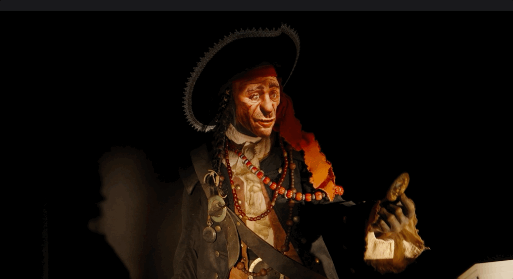Disney Next-Gen Audio Animatronic, Pirate