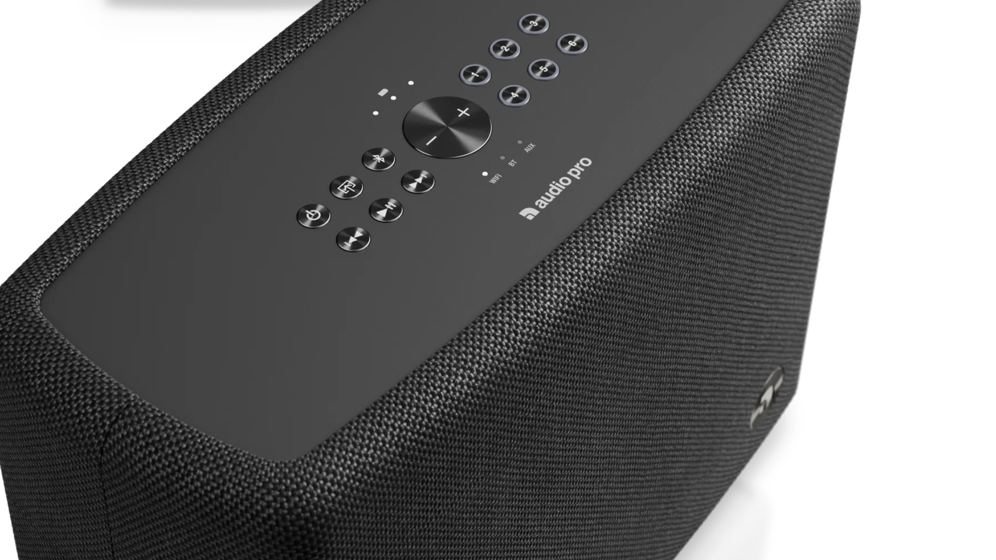 Audio Pro A15 W's top plate detail