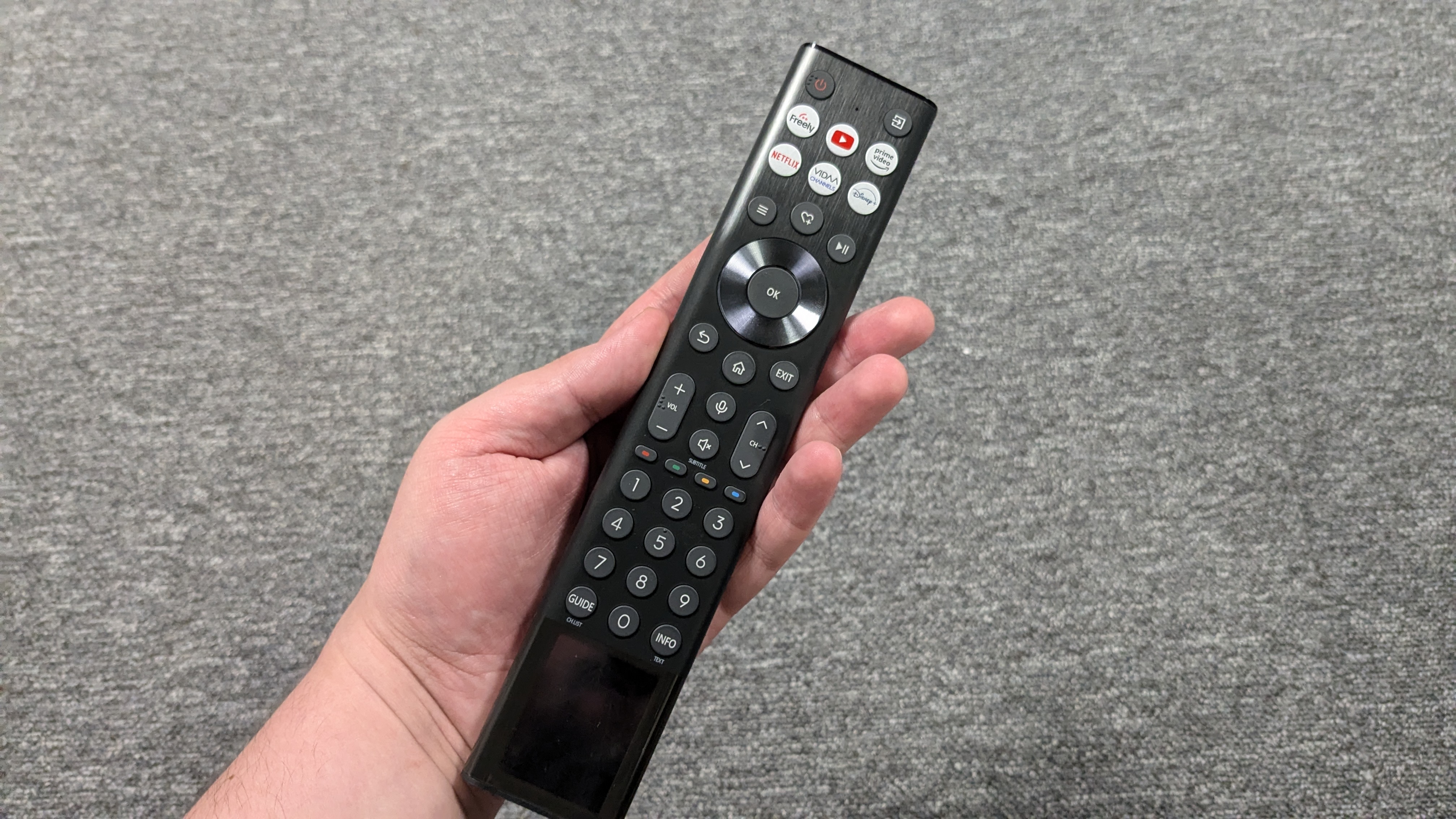 Hisense U7N remote 