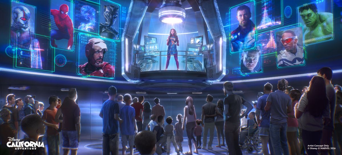 Avengers Infinity Defense at Disney California Adventure Park – Avengers Briefing Room