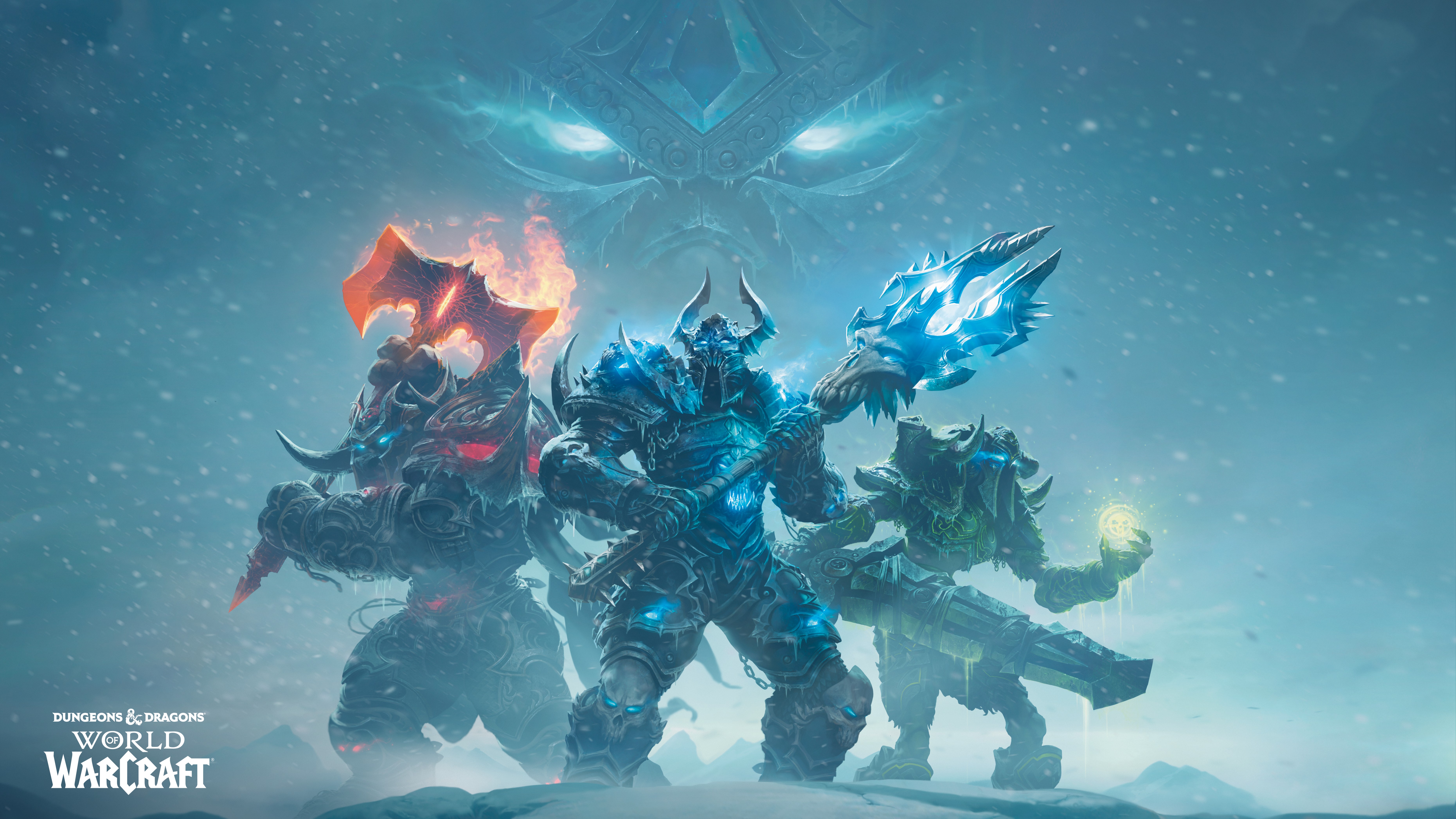 Death knights preparing for battle