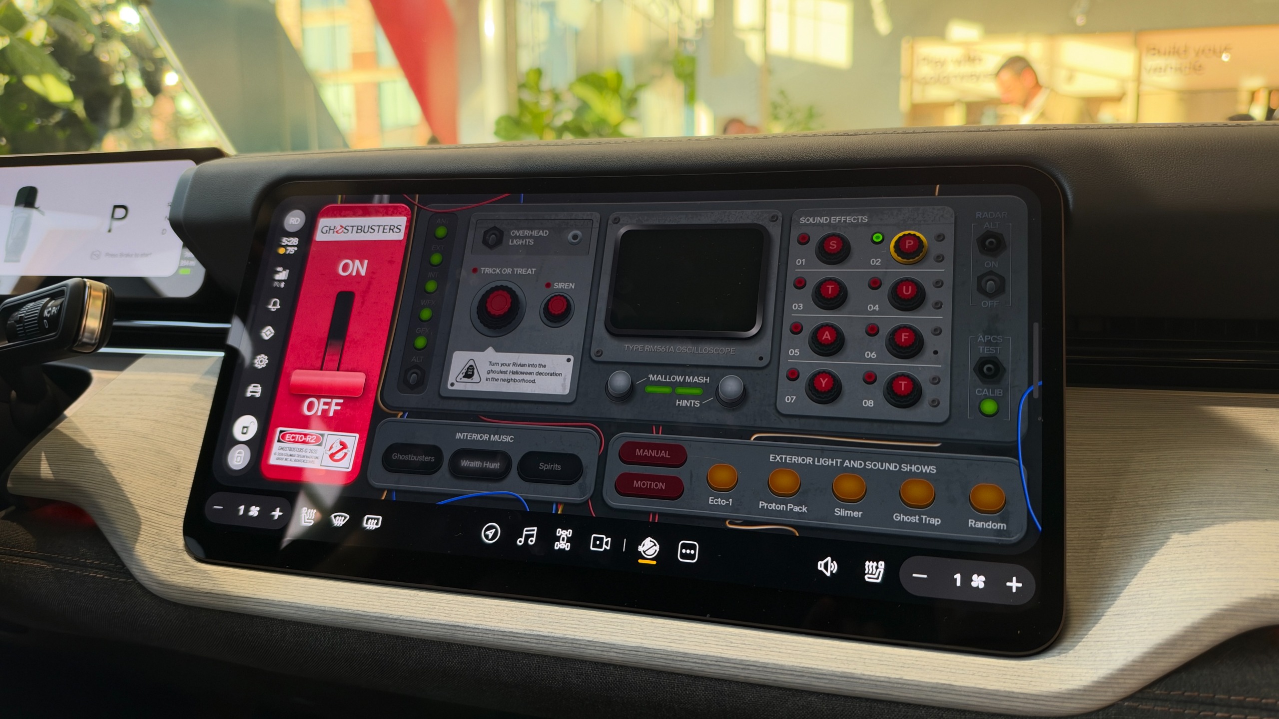 Rivian Ghostbusters Halloween Update